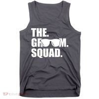 Groom Squad Sunglasses Bachelor Party Tank Top thumb 0