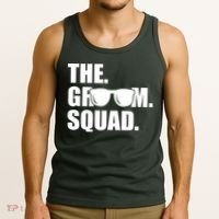 Groom Squad Sunglasses Bachelor Party Tank Top thumb 3