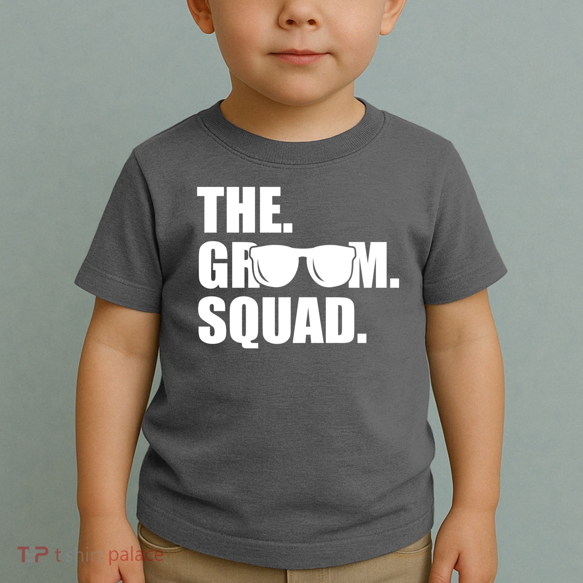 Groom Squad Sunglasses Bachelor Party Toddler T-Shirt