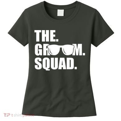 Groom Squad Sunglasses Bachelor Party Women's T-Shirt