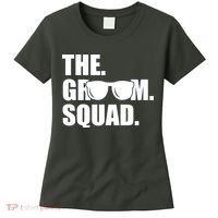 Groom Squad Sunglasses Bachelor Party Women's T-Shirt thumb 0