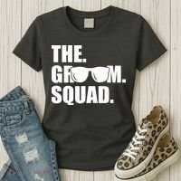 Groom Squad Sunglasses Bachelor Party Women's T-Shirt thumb 3