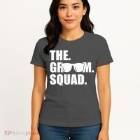 Groom Squad Sunglasses Bachelor Party Women's T-Shirt thumb 4