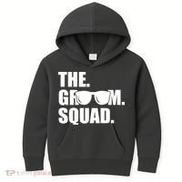 Groom Squad Sunglasses Bachelor Party Kids Hoodie thumb 0