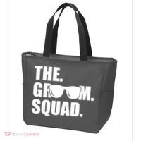 Groom Squad Sunglasses Bachelor Party Tote Bag thumb 3