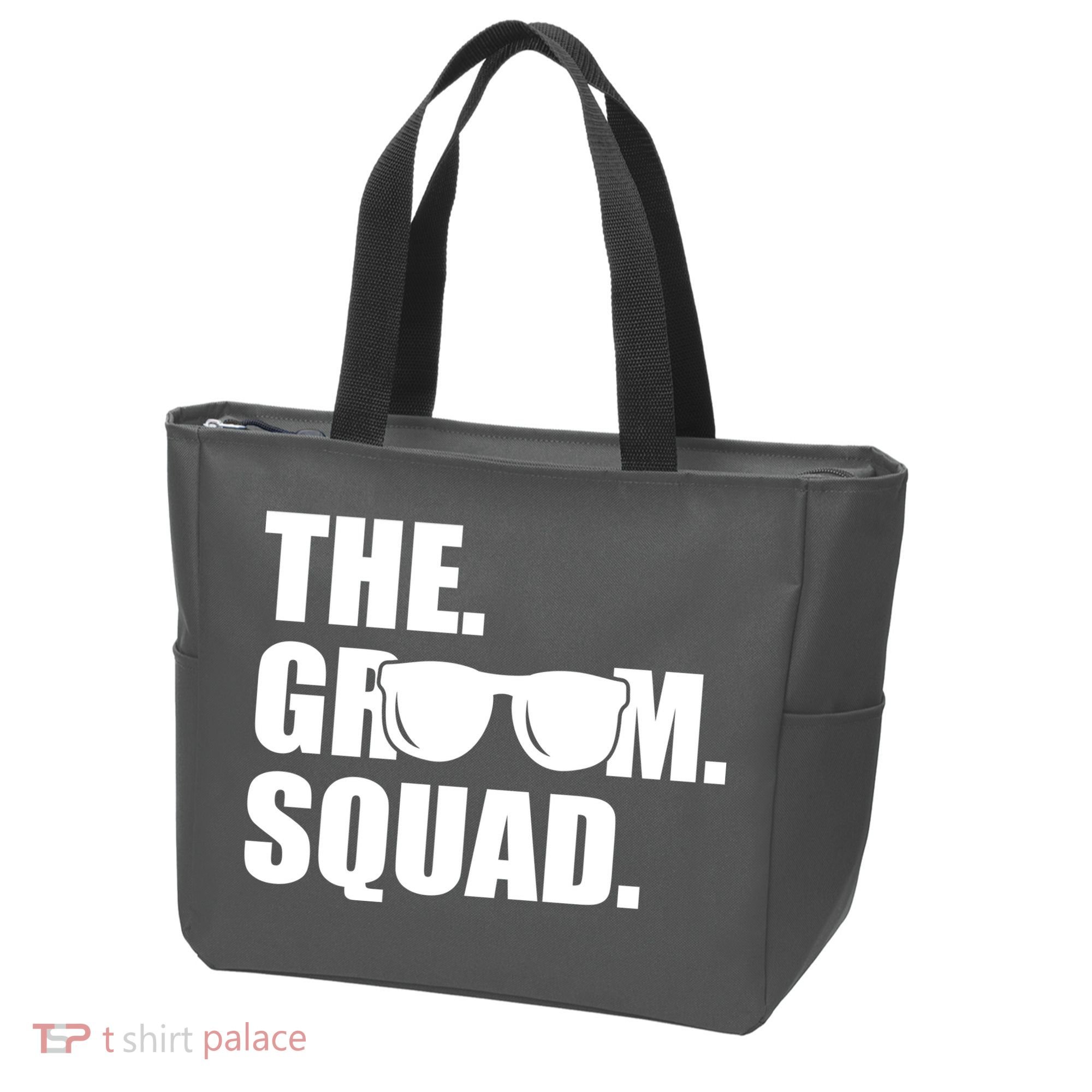 Groom Squad Sunglasses Bachelor Party Tote Bag