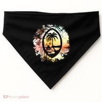 Guam Seal Sunrise Women USA-Made Doggie Bandana thumb 0