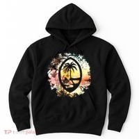 Guam Seal Sunrise Women Hoodie thumb 0