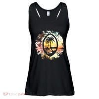 Guam Seal Sunrise Women Ladies Essential Flowy Tank thumb 0