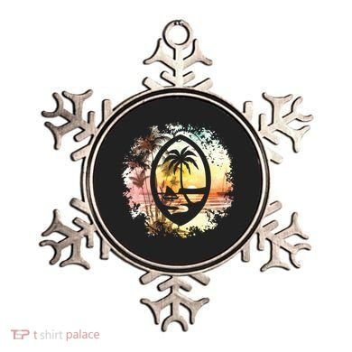 Guam Seal Sunrise Women Ornament