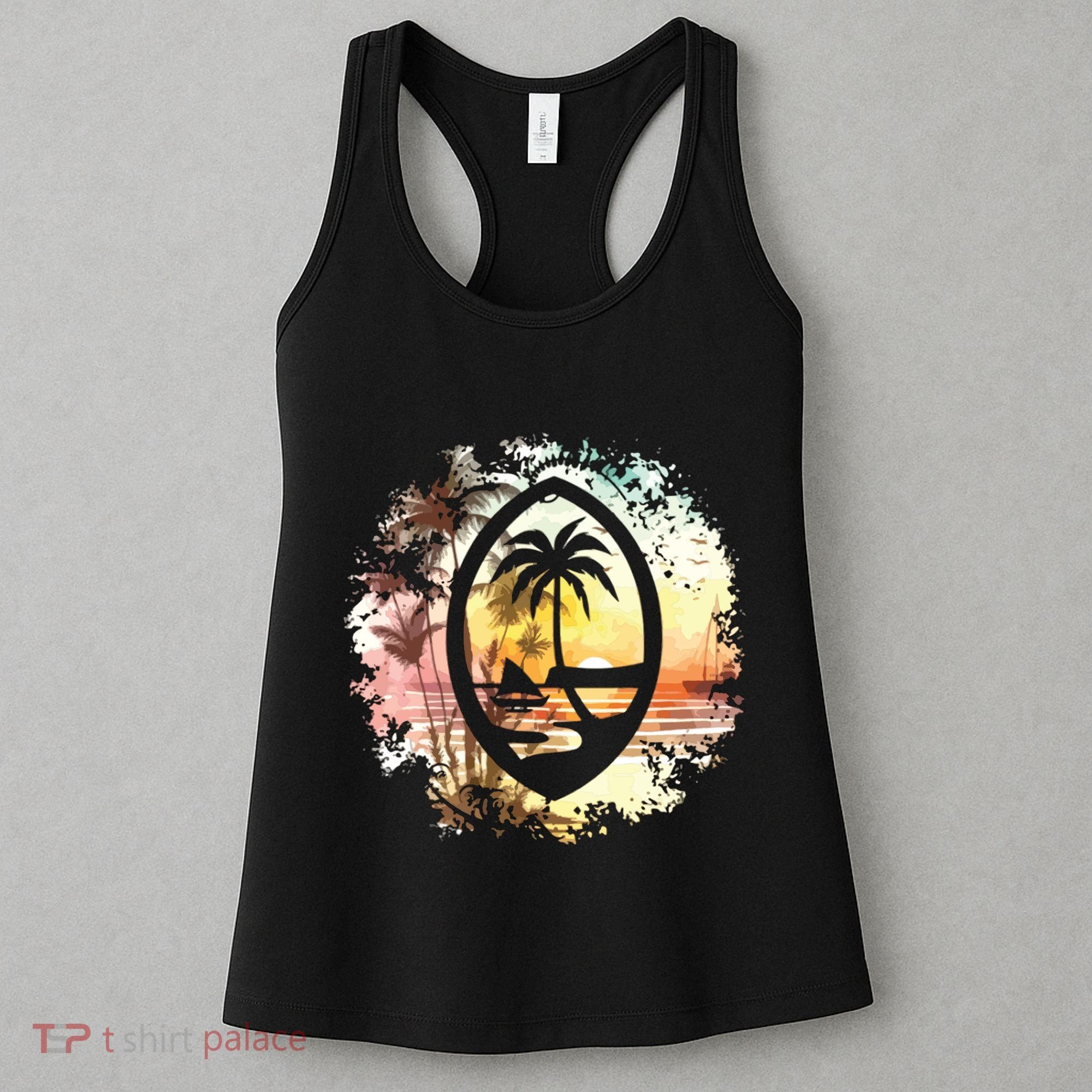 Guam Seal Sunrise Women Women's Tank Top