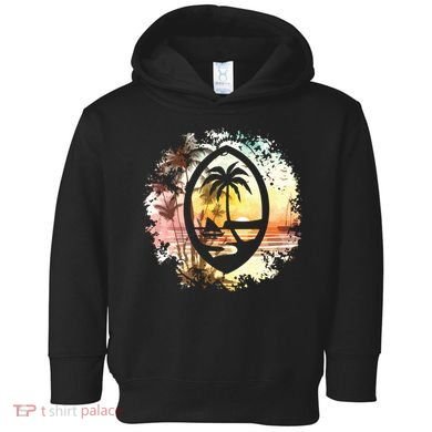 Guam Seal Sunrise Women Toddler Hoodie