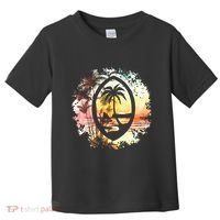 Guam Seal Sunrise Women Toddler T-Shirt thumb 0