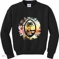 Guam Seal Sunrise Women Kids Sweatshirt thumb 0