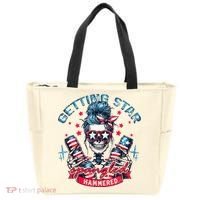 Getting Star Spangled Hammered Skeleton Tote Bag thumb 0