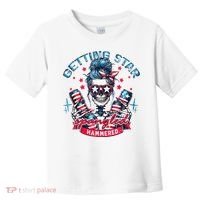 Getting Star Spangled Hammered Skeleton Toddler T-Shirt thumb 0