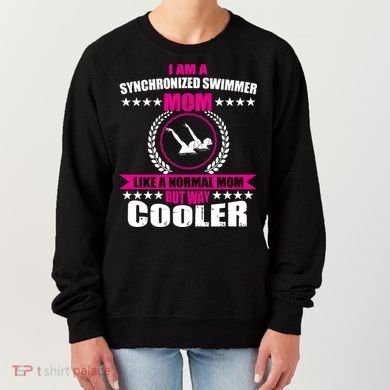 Great Synchronized Swimming Mom Design Synchro Gift Women's Sweatshirt