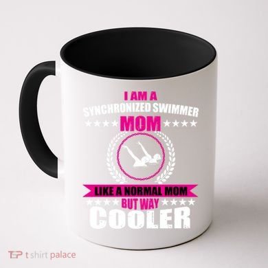 Great Synchronized Swimming Mom Design Synchro Gift Coffee Mug