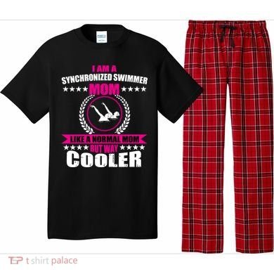 Great Synchronized Swimming Mom Design Synchro Gift Pajama Set