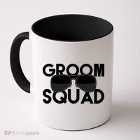 Groom Squad Sunglasses Bachelor Party Funny Coffee Mug thumb 0