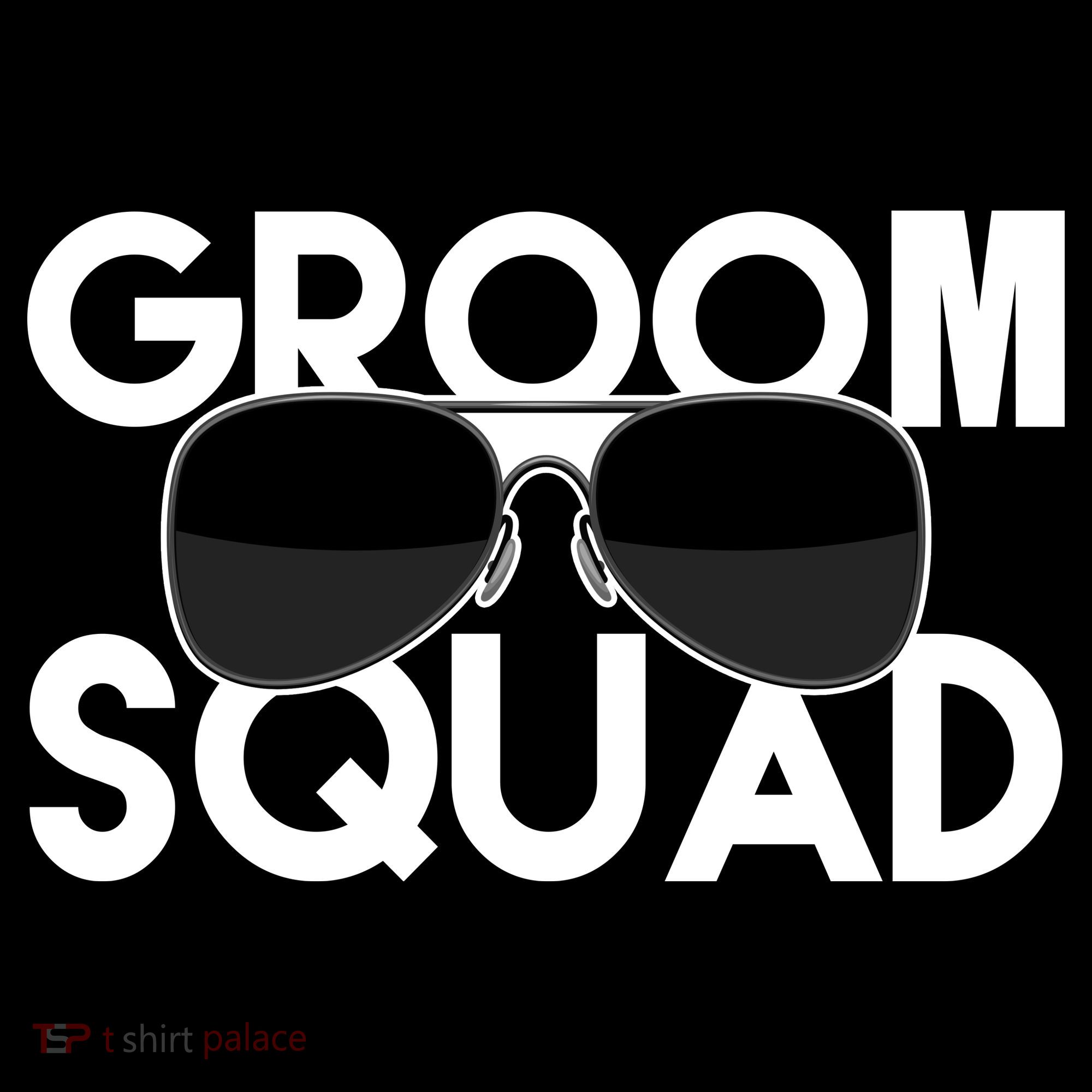 Groom Squad Sunglasses Bachelor Party Funny Ornament