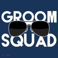 Groom Squad Sunglasses Bachelor Party Funny Women's Sweatshirt thumb 2