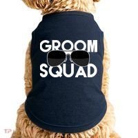 Groom Squad Sunglasses Bachelor Party Funny Doggie Tank thumb 0