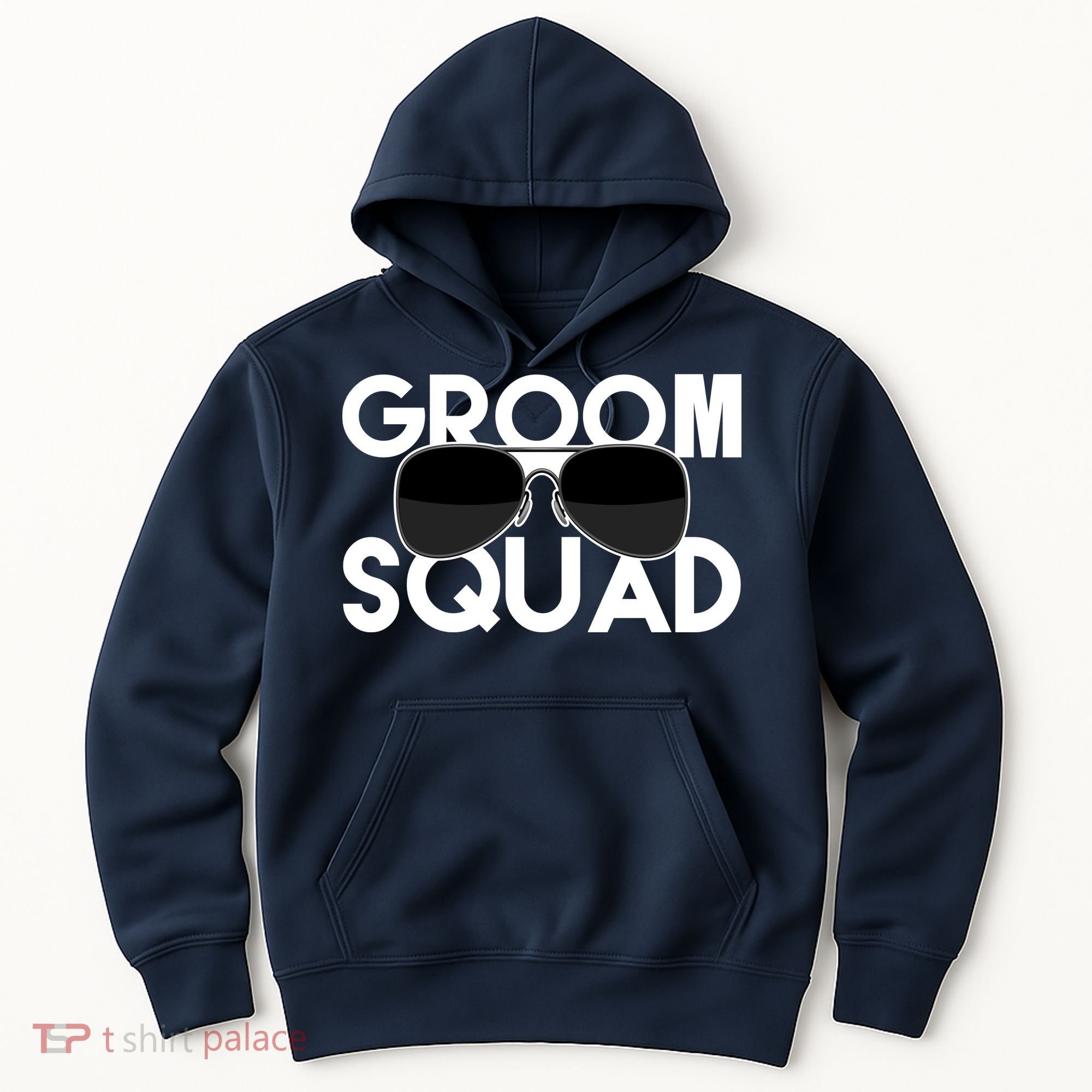 Groom Squad Sunglasses Bachelor Party Funny Hoodie