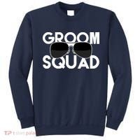 Groom Squad Sunglasses Bachelor Party Funny Sweatshirt thumb 0
