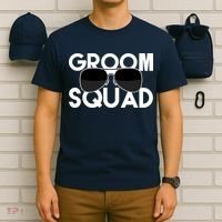 Groom Squad Sunglasses Bachelor Party Funny T-Shirt thumb 6