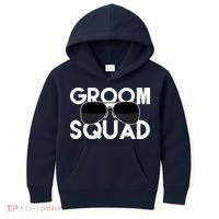 Groom Squad Sunglasses Bachelor Party Funny Kids Hoodie thumb 0