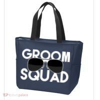 Groom Squad Sunglasses Bachelor Party Funny Tote Bag thumb 3