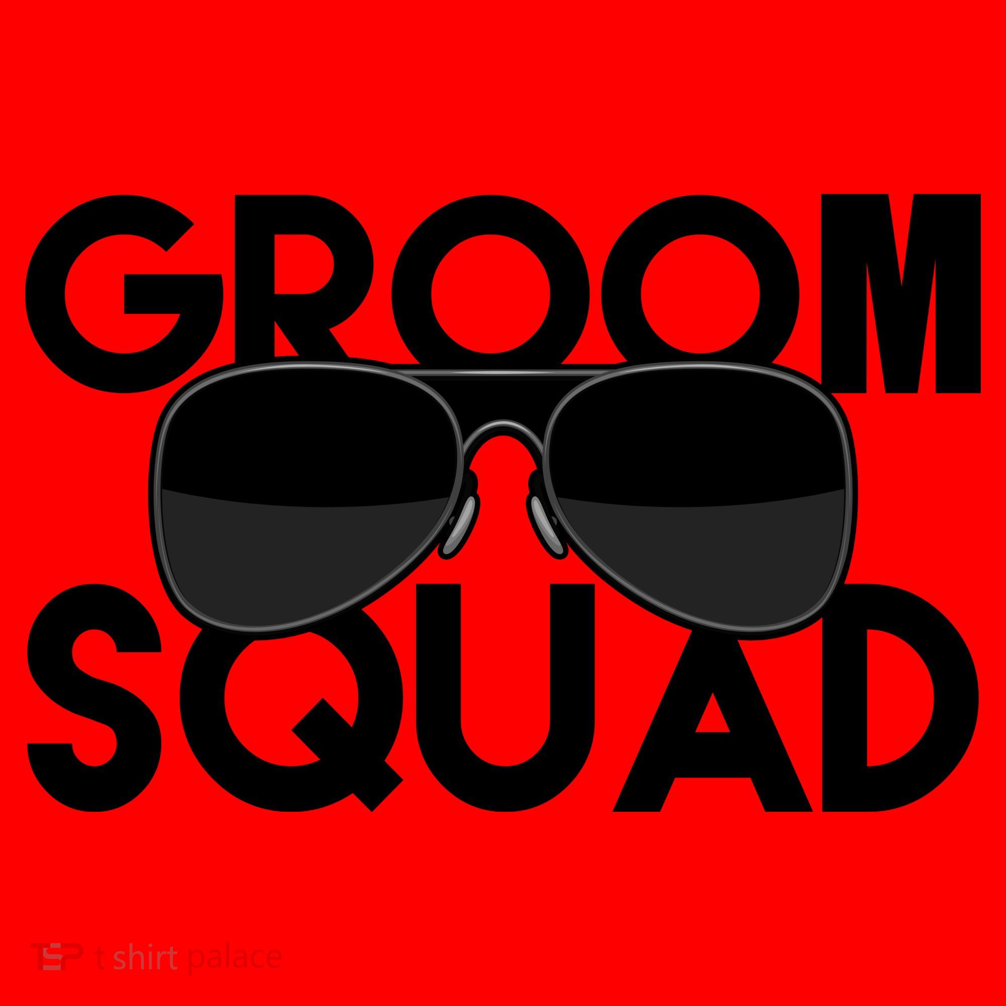 Groom Squad Sunglasses Bachelor Party Funny Santa Hat
