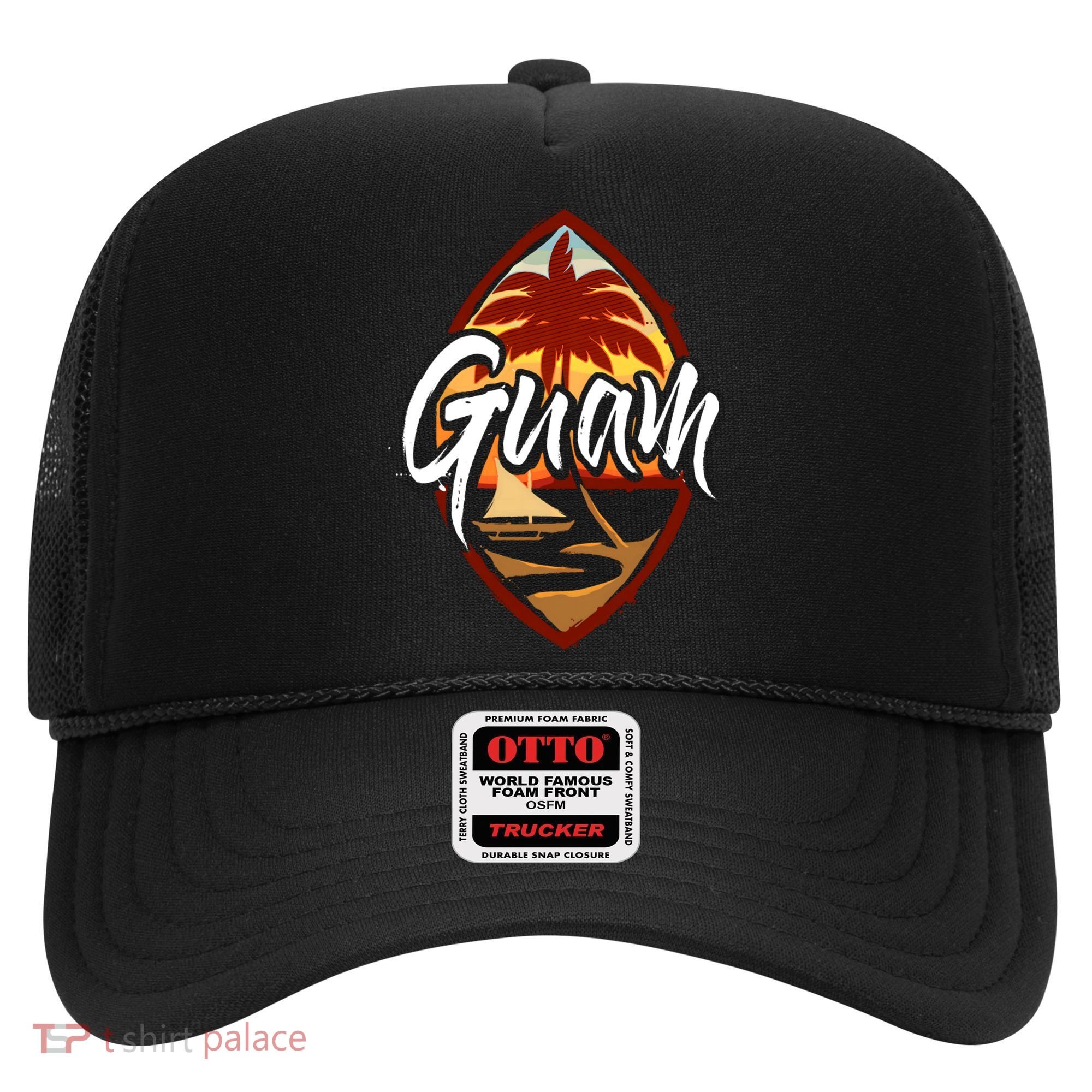 Guam Seal Sunset 671 Guaian Chamorro Gift Hat