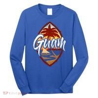 Guam Seal Sunset 671 Guaian Chamorro Gift Long Sleeve Shirt thumb 0