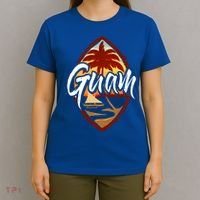 Guam Seal Sunset 671 Guaian Chamorro Gift T-Shirt thumb 4