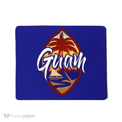 Guam Seal Sunset 671 Guaian Chamorro Gift Mousepad