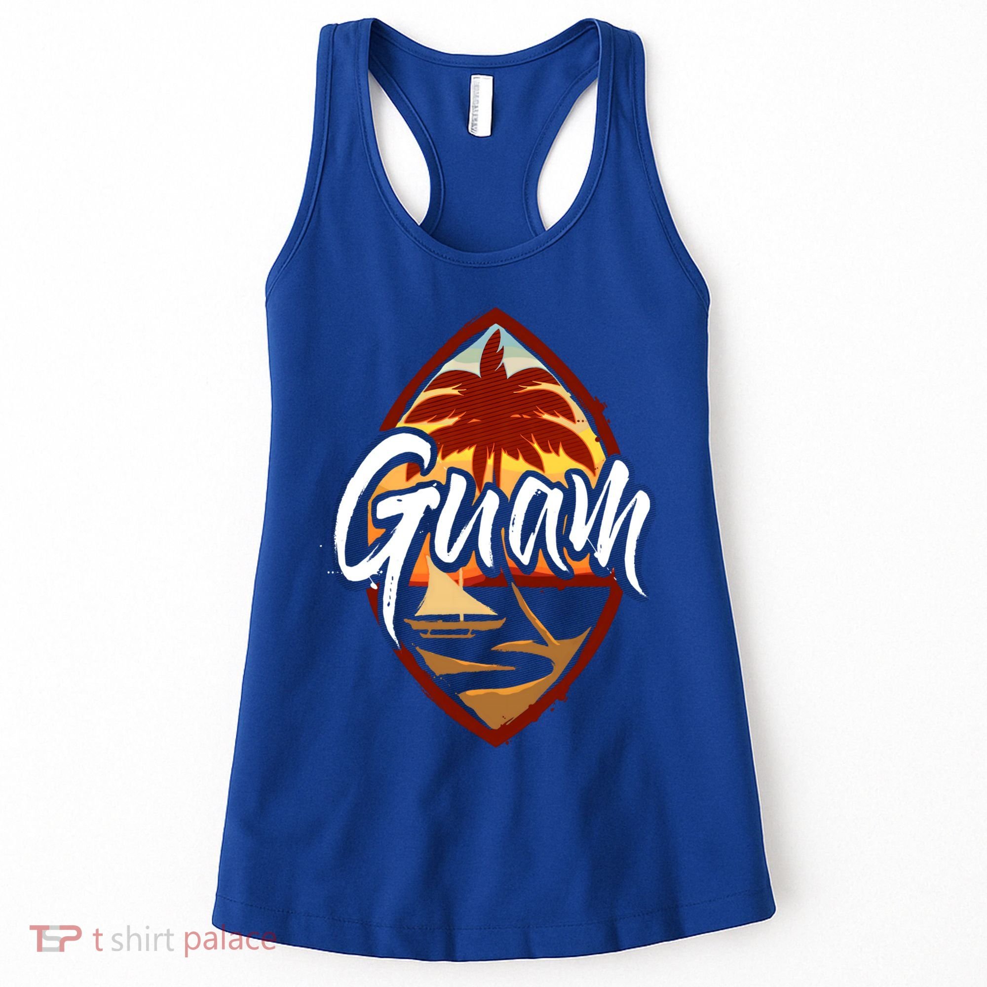 Guam Seal Sunset 671 Guaian Chamorro Gift Women's Tank Top