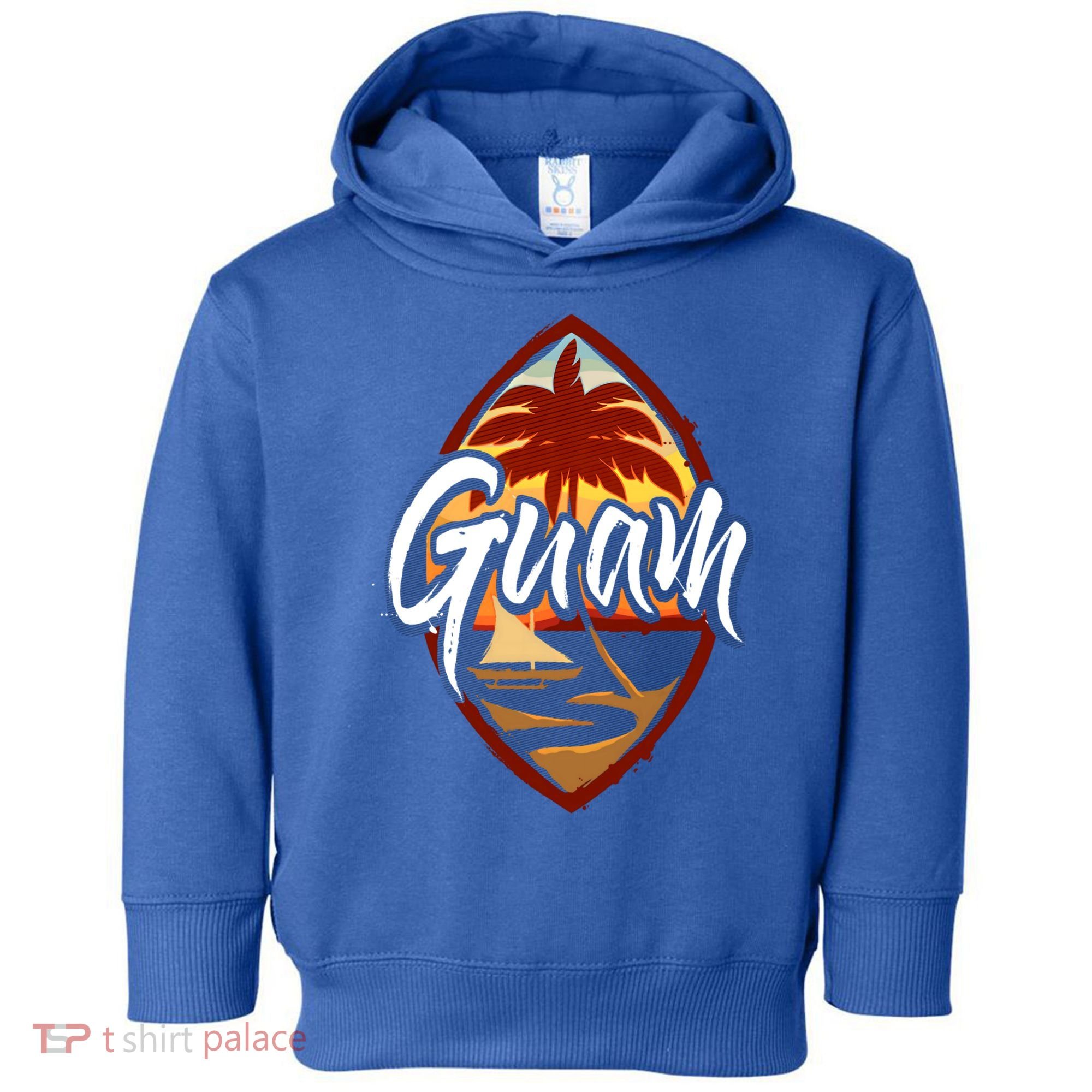 Guam Seal Sunset 671 Guaian Chamorro Gift Toddler Hoodie