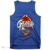 Guam Seal Sunset 671 Guaian Chamorro Gift Tank Top thumb 0