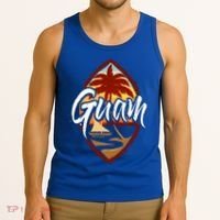 Guam Seal Sunset 671 Guaian Chamorro Gift Tank Top thumb 3