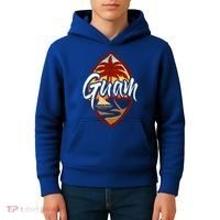 Guam Seal Sunset 671 Guaian Chamorro Gift Kids Hoodie thumb 4