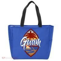 Guam Seal Sunset 671 Guaian Chamorro Gift Tote Bag thumb 0