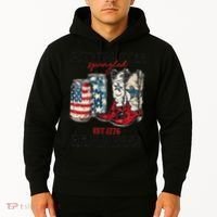 Getting Star Spangled Hammered Funny America 4th Of July Hoodie thumb 2
