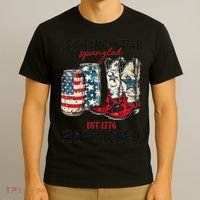 Getting Star Spangled Hammered Funny America 4th Of July T-Shirt thumb 3