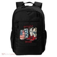 Getting Star Spangled Hammered Funny America 4th Of July Backpack thumb 0