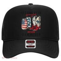 Getting Star Spangled Hammered Funny America 4th Of July Hat thumb 0