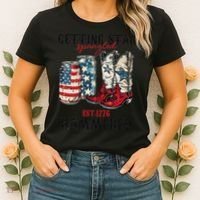 Getting Star Spangled Hammered Funny America 4th Of July Women's T-Shirt thumb 2