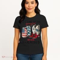 Getting Star Spangled Hammered Funny America 4th Of July Women's T-Shirt thumb 4