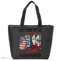 Getting Star Spangled Hammered Funny America 4th Of July Tote Bag thumb 0